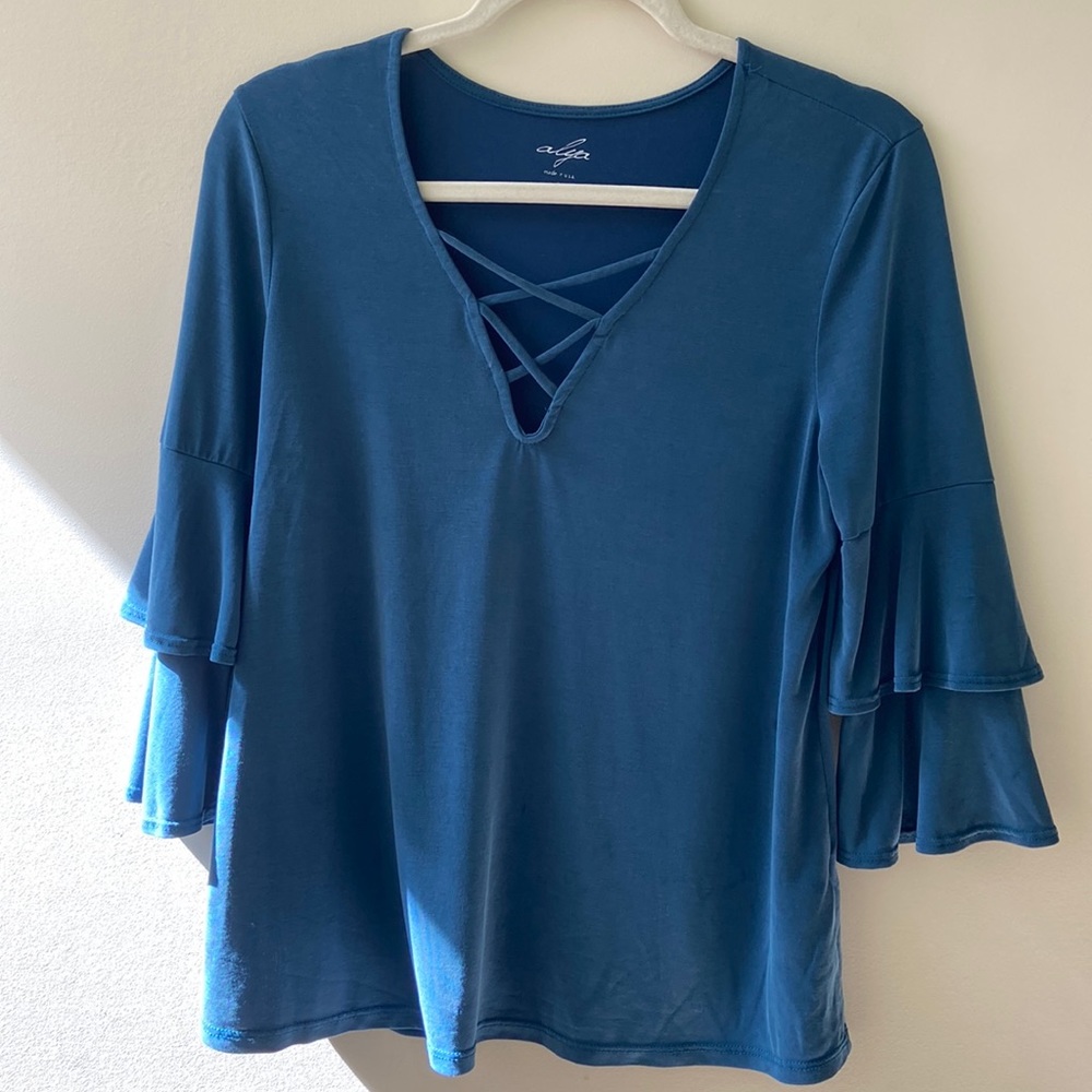 ALYA Boutique 3/4 Sleeve Blouse